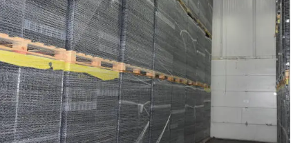 pallet freezer spacers